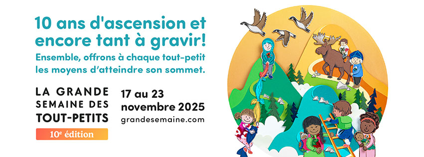 La Grande semaine des tout-petits 2025 | Bas-Saint-Laurent | COSMOSS
