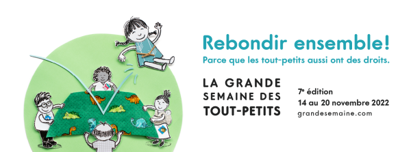 Des activités à l'occasion de La Grande semaine des tout-petits