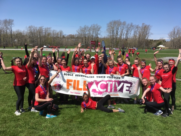 Célébration Fillactive : plus de 500 adolescentes réunies pour le plaisir de bouger!