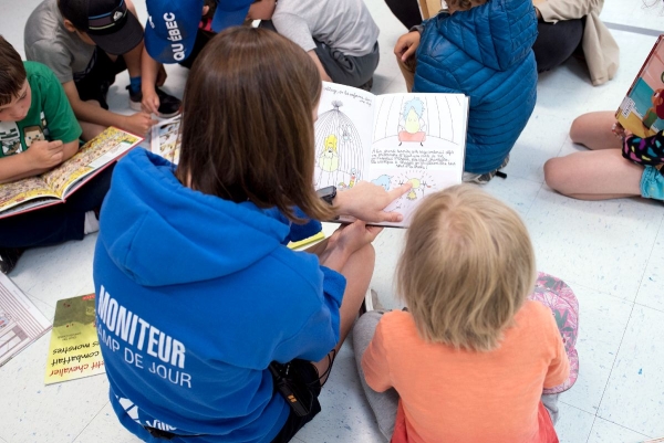 Les ateliers de Plaisir de lire en camp de jour offerts aux enfants pour une deuxième saison 