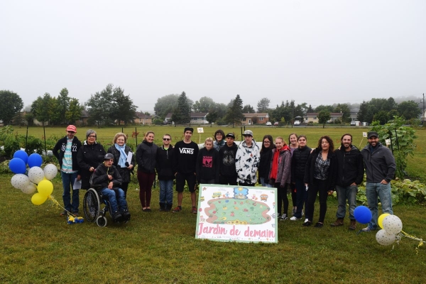 Inauguration du jardin pédagogique à l’École secondaire de Trois-Pistoles