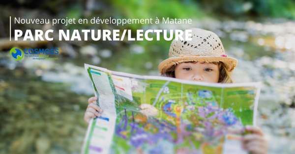 Découvrez notre parc nature/lecture, un projet unique au Québec !