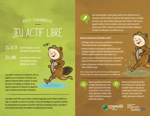 Petit funambule : Jeu libre actif