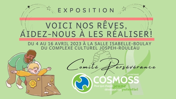 Exposition « Voici nos rêves, aidez-nous à les réaliser » : Une invitation à soutenir les jeunes de La Matanie dans leurs projets