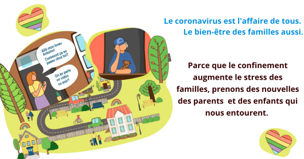 Prenons des nouvelles des parents et des enfants qui nous entourent