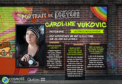 Notre portrait de lecteur de la semaine-Caroline Vukovic, photographe et lectrice boulimique