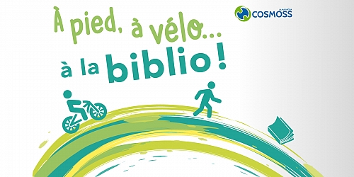 Relèverez-vous le défi À pied, à vélo... À la biblio!